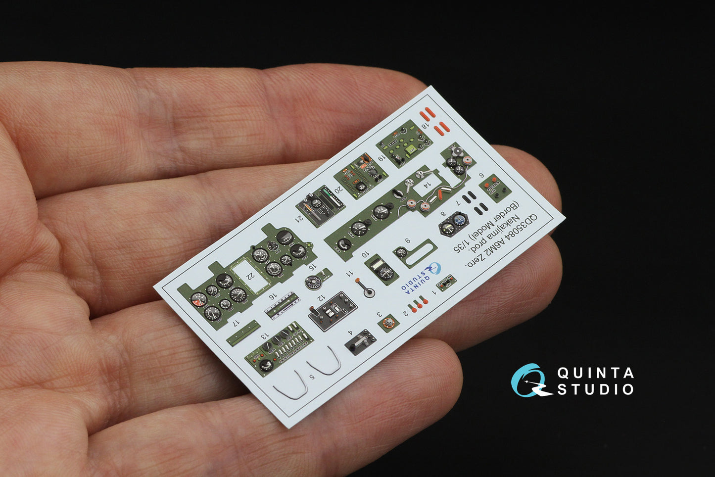 Quinta Studio QD35084 1:35 Nakajima A6M2 Zero