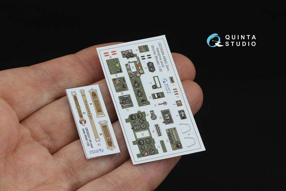 Quinta Studio QD35084 1:35 Nakajima A6M2 Zero