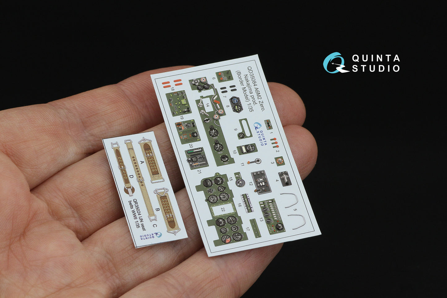 Quinta Studio QD35084 1:35 Nakajima A6M2 Zero