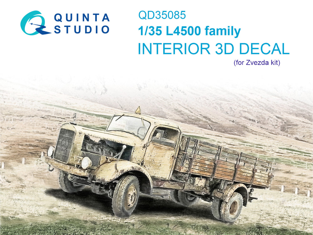 Quinta Studio QD35085 1:35 L4500 family