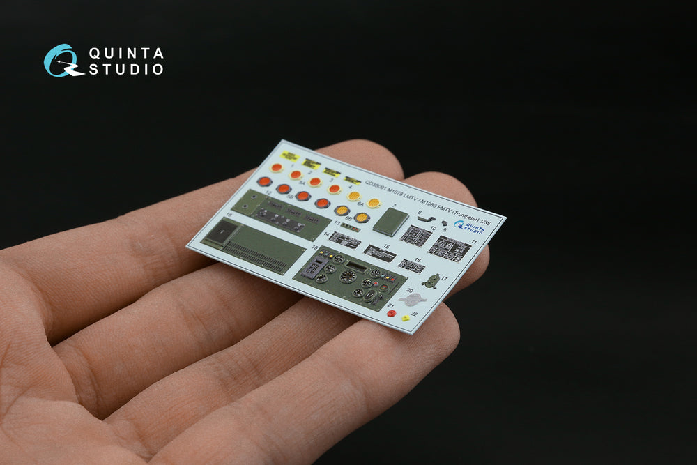 Quinta Studio QD35091 1:35 M1078 LMTV/M1083 FMTV 3D interior