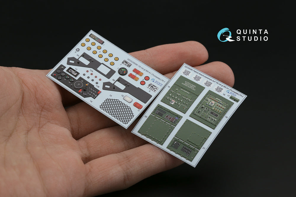 Quinta Studio QD35094 1:35 German Patriot Launcher 3D Interior