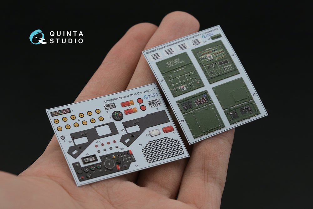 Quinta Studio QD35094 1:35 German Patriot Launcher 3D Interior