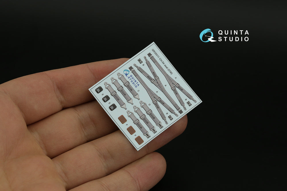 Quinta Studio QD35100 1:35 Sikorsky CH-54A 3D Interior Decal