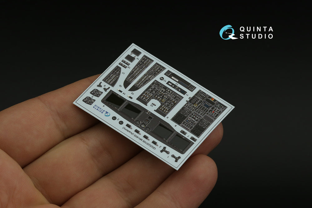 Quinta Studio QD35109 1:35 MH-60S Seahawk 3D Interior Decal