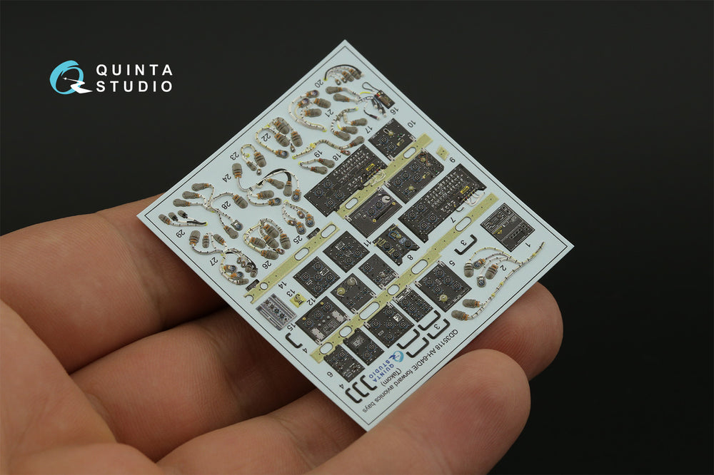 Quinta Studio QD35118 1:35 AH-64DE EFAB Avionics 3D Interior Decal