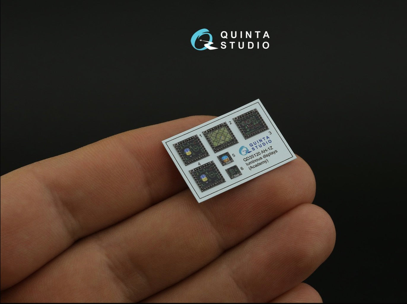 Quinta Studio QD35120 1:35 AH-1Z Viper Luminous Displays