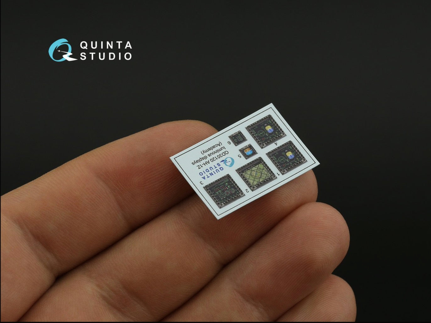 Quinta Studio QD35120 1:35 AH-1Z Viper Luminous Displays