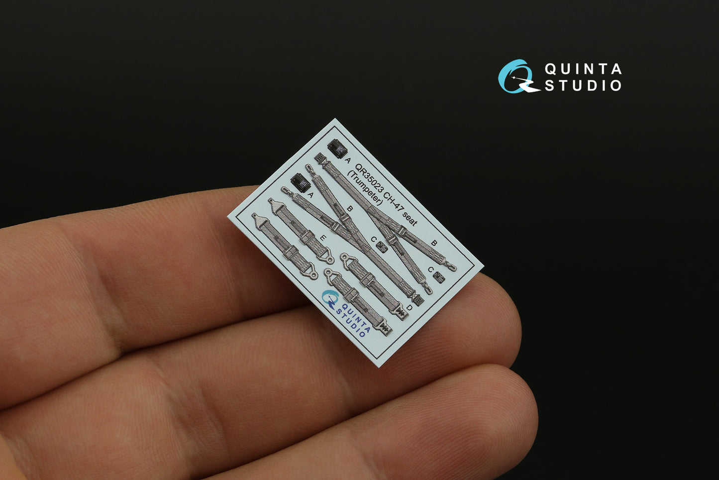Quinta Studio QD35124 1:35 Boeing CH-47D 3D-Printed Interior Decals