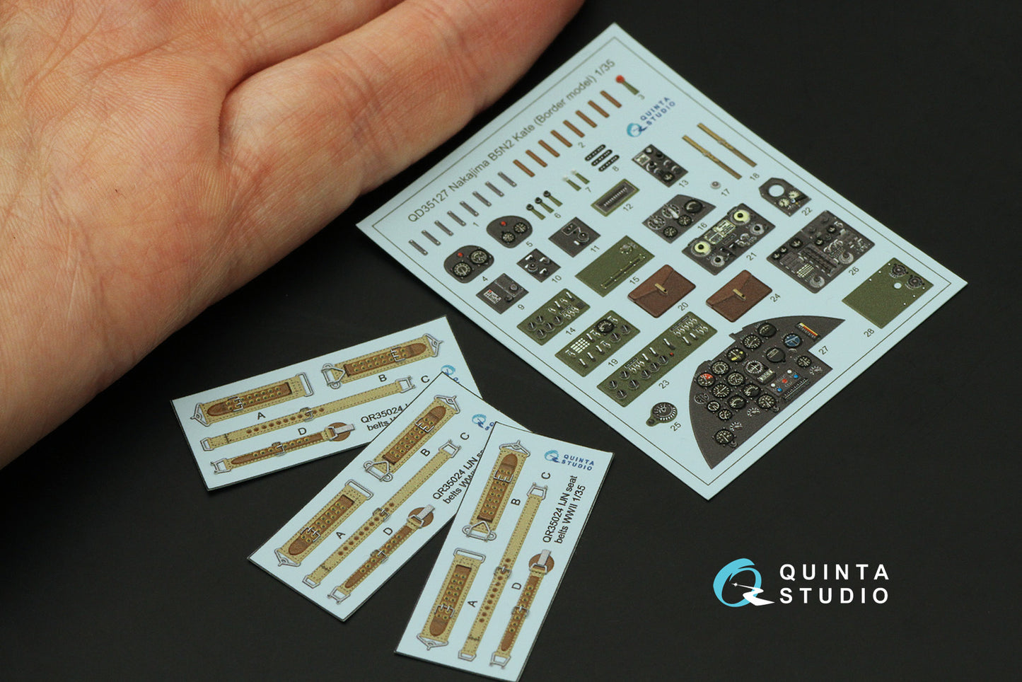 Quinta Studio QD35127 1:35 Nakajima B5N2 Kate 3D Interior Decal