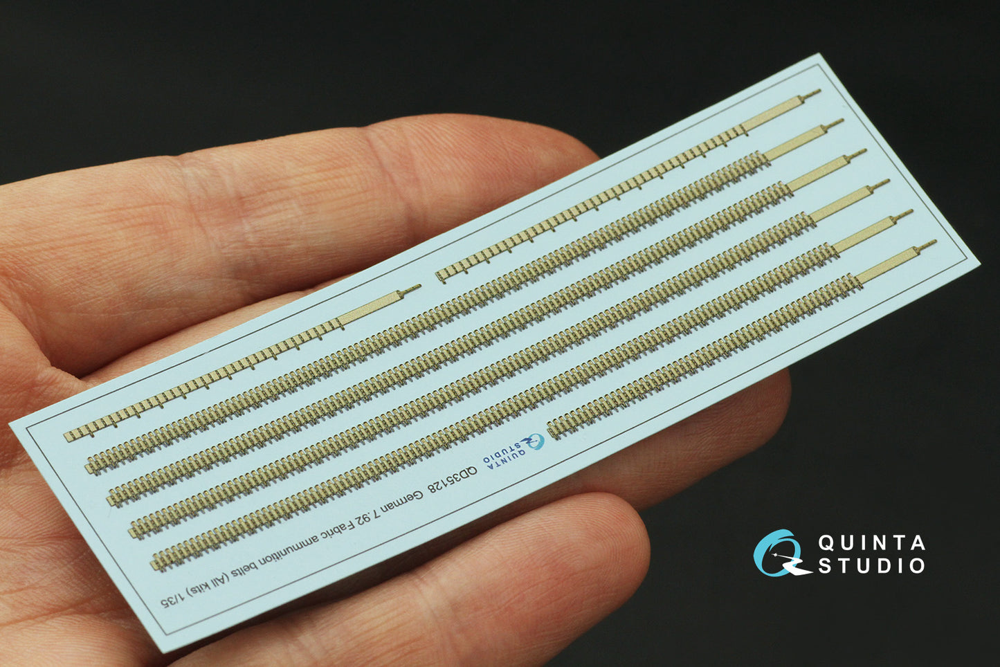 Quinta Studio QD35128 1:35 German 7.92 Fabric ammunition belts