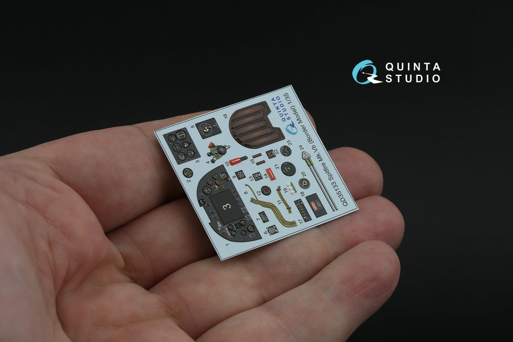 Quinta Studio QD35133 1:35 Spitfire Mk.Vb 3D Interior Decal