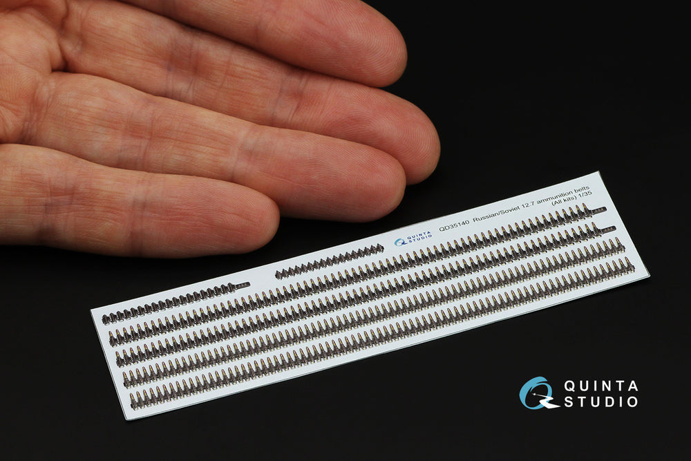 Quinta Studio QD35140 1:35 Soviet-Russian 12.7 ammunition belts