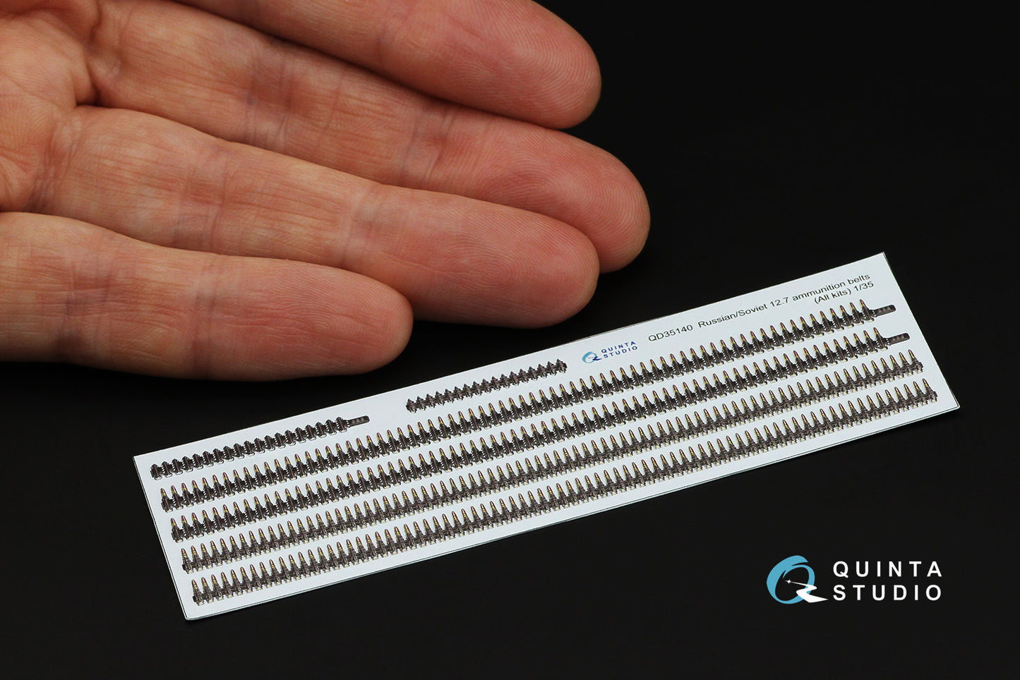 Quinta Studio QD35140 1:35 Soviet-Russian 12.7 ammunition belts