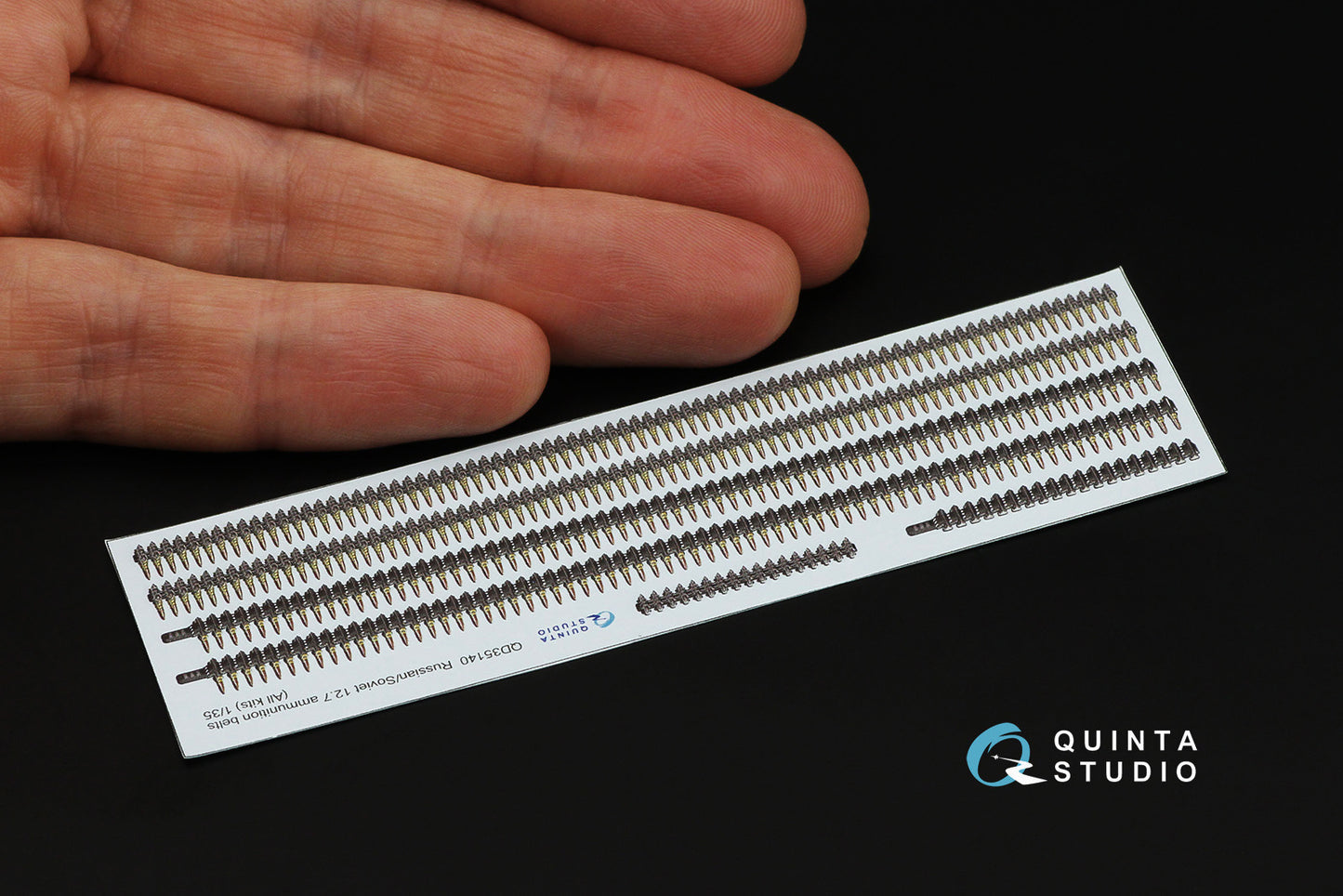 Quinta Studio QD35140 1:35 Soviet-Russian 12.7 ammunition belts
