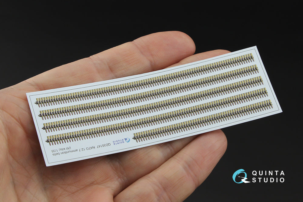 Quinta Studio QD35147 1:35 NATO 12.7 ammunition belts