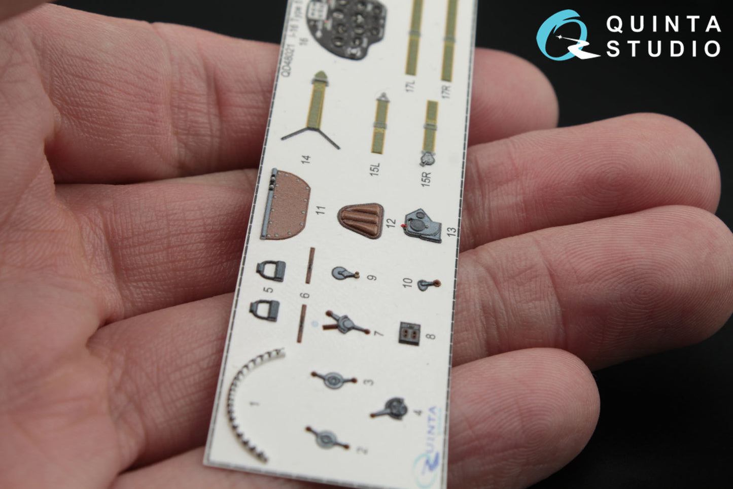 Quinta Studio QD48009 1:48 I-16 Type 18/24 3D Interior Decal