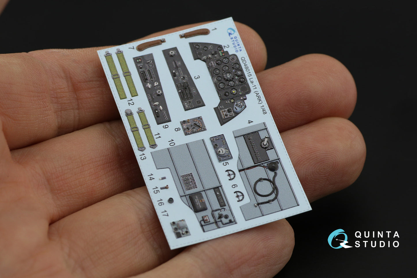 Quinta Studio QD48015 1:48 Lavochkin La-11 3D Interior Decal