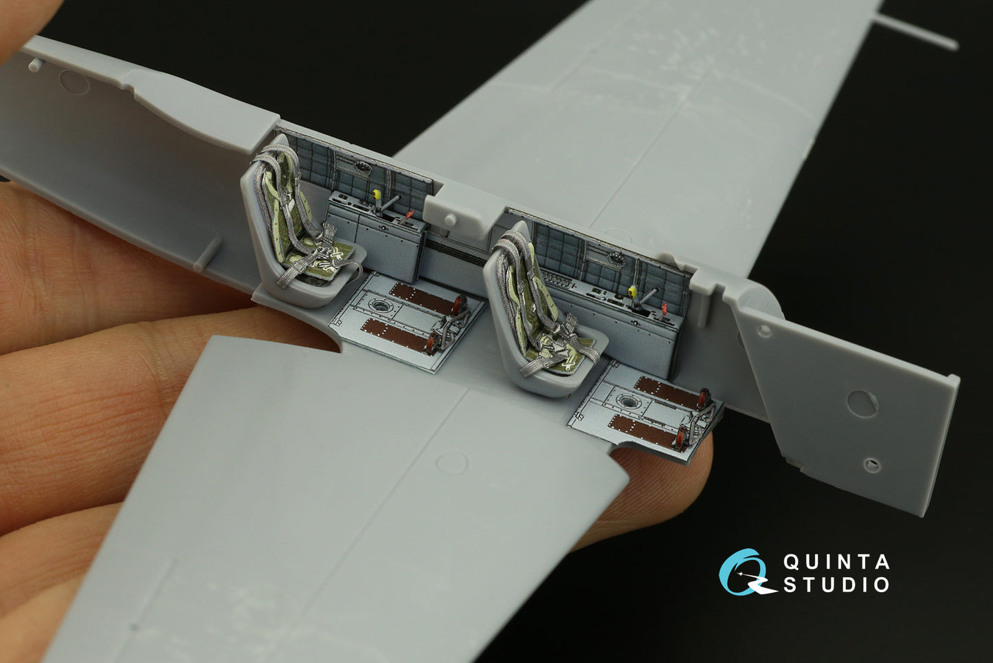 Quinta Studio QD48019 1:48 Yak-52 3D-Printed coloured Interior on decal paper