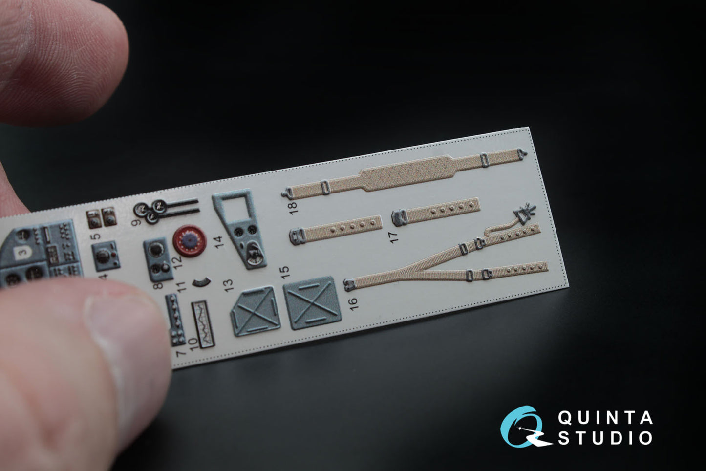 Quinta Studio QD48020 1:48 Ilyushin Il-2 3D-Printed Interior Decals