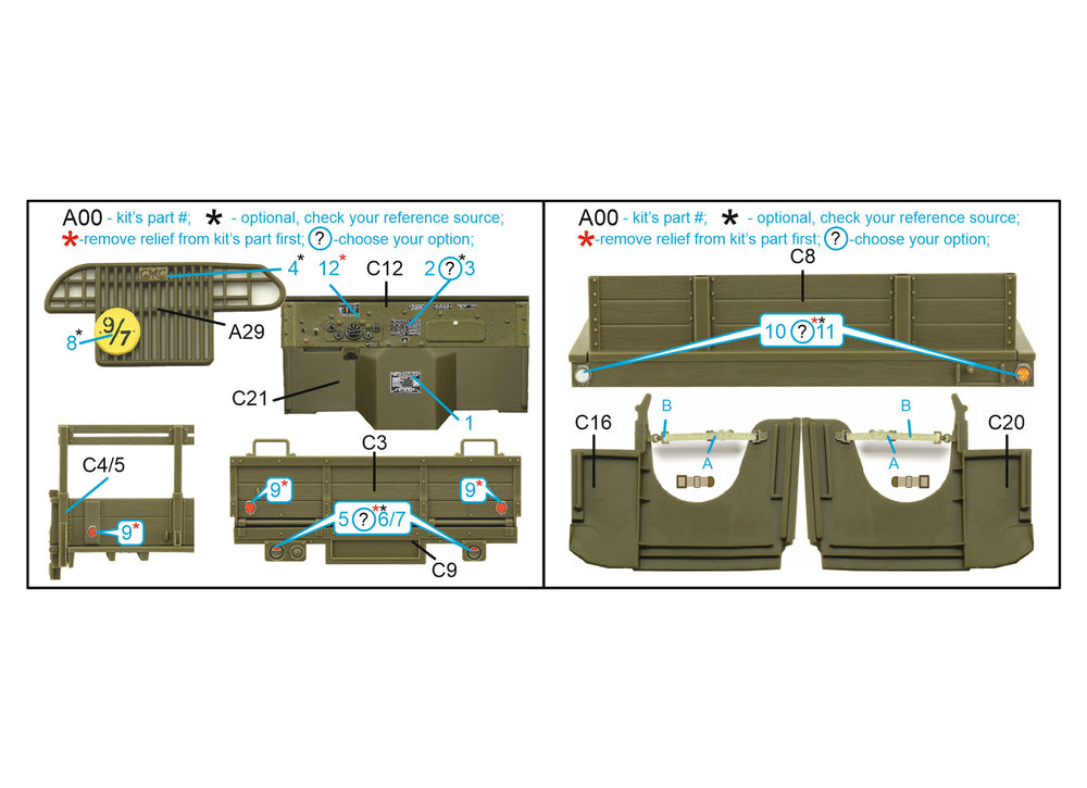 Quinta Studio QD48029 1:48 GMC CCKW 353