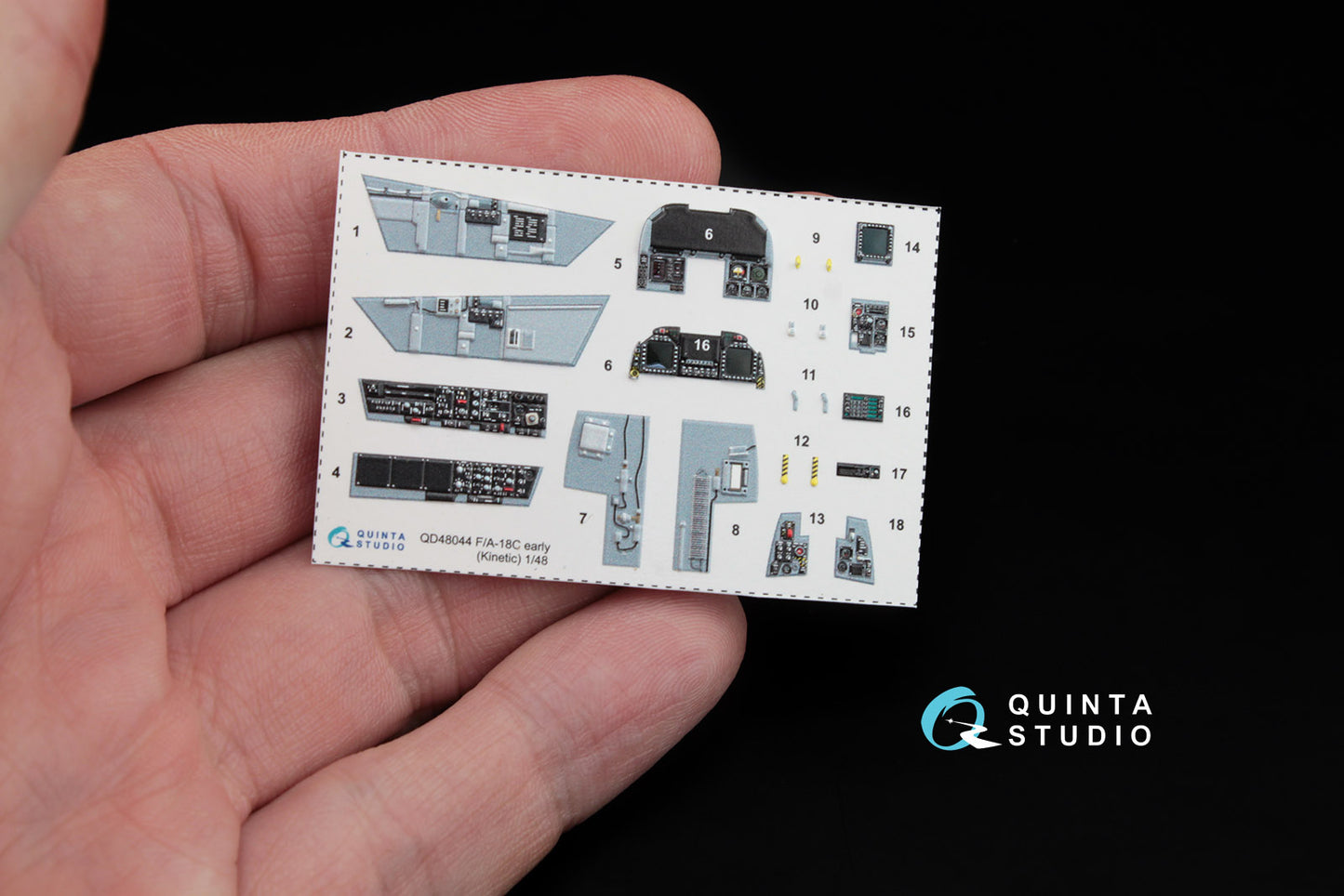 Quinta Studio QD48044 1:48 McDonnell-Douglas F/A-18C