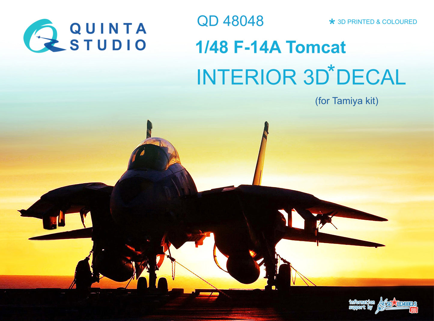 Quinta Studio QD48048 1:48 Grumman F-14A Tomcat