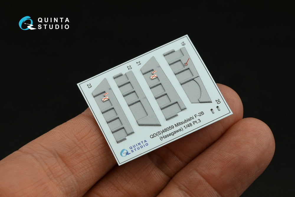 Quinta Studio QD48059 1:48 Mitsubishi F-2B 3D Interior Decal