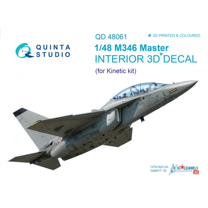 Quinta Studio QD48061 1:48 M346 Master 3D-Printed Interior Decals