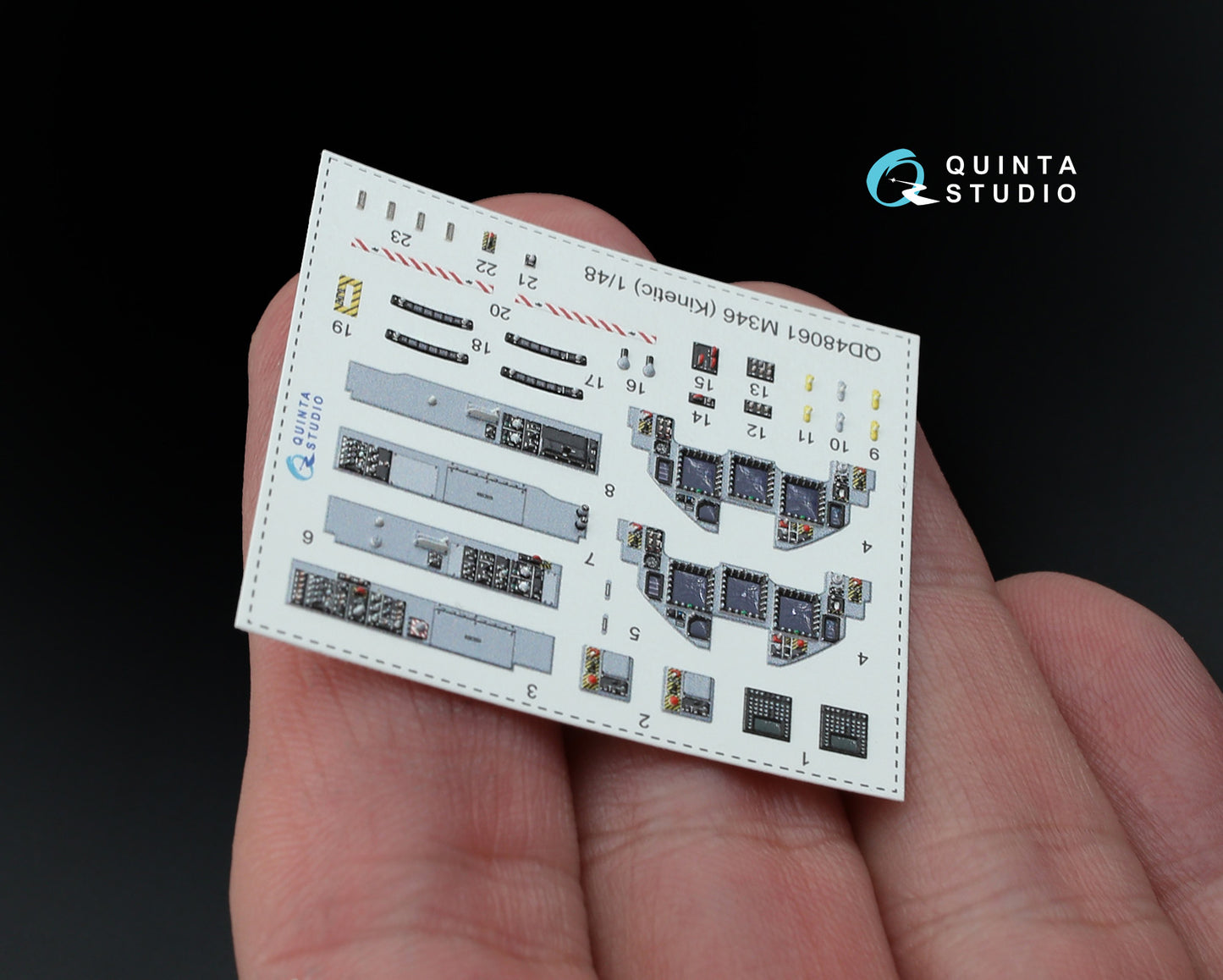 Quinta Studio QD48061 1:48 M346 Master 3D-Printed Interior Decals