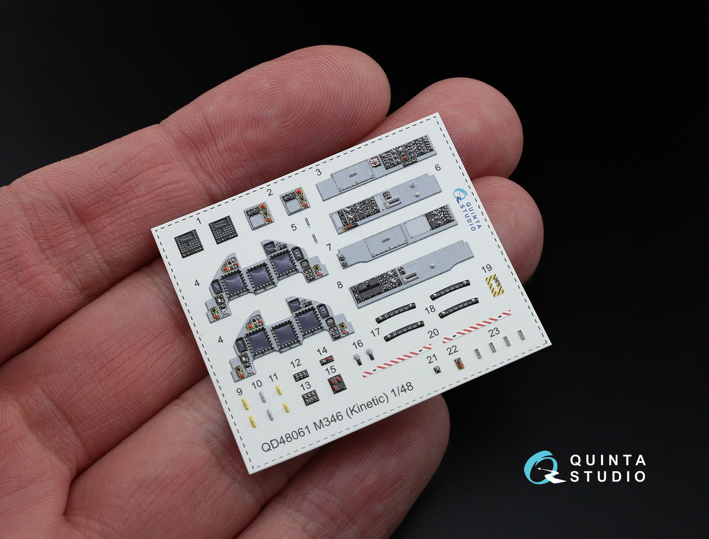 Quinta Studio QD48061 1:48 M346 Master 3D-Printed Interior Decals