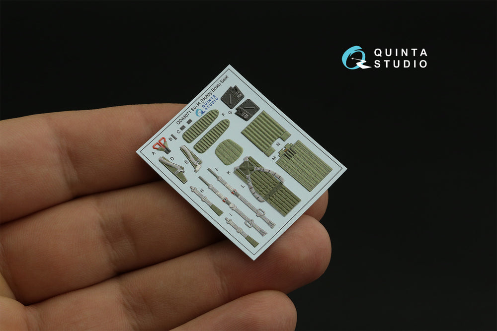 Quinta Studio QD48071 1:48 Sukhoi Su-34 3D-Printed Interior Decals