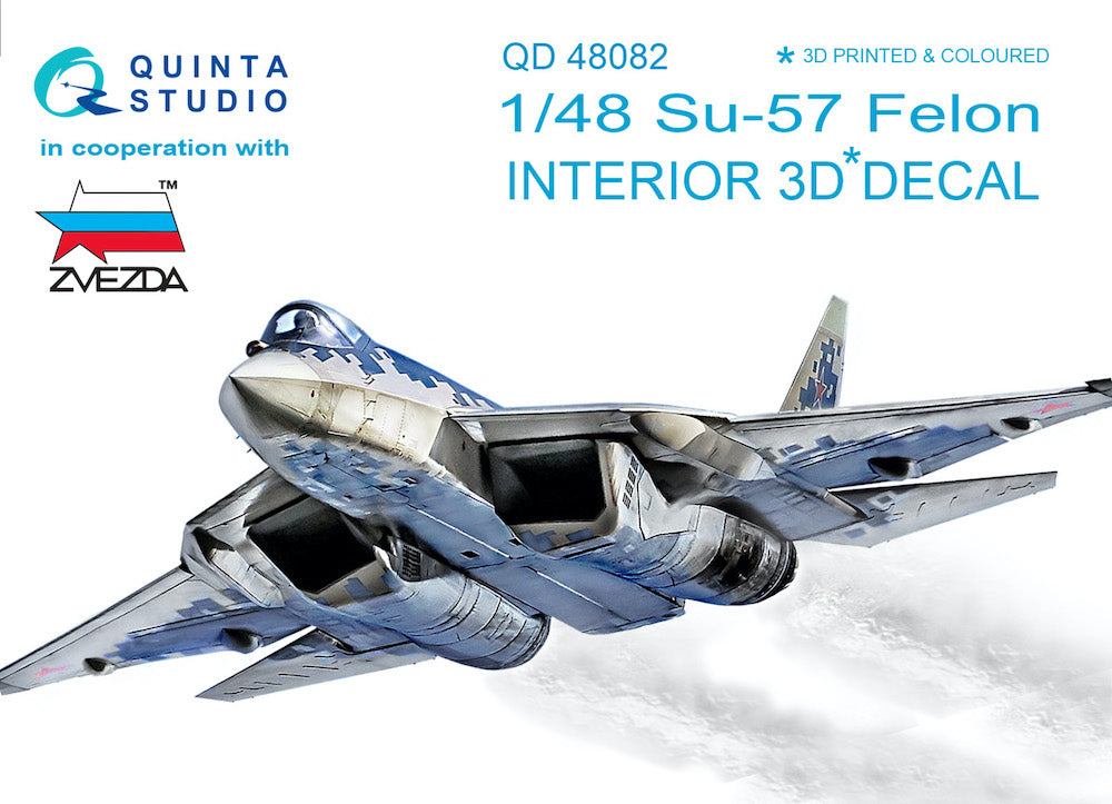 Quinta Studio QD48082 1:48 Sukhoi Su-57 Frazor