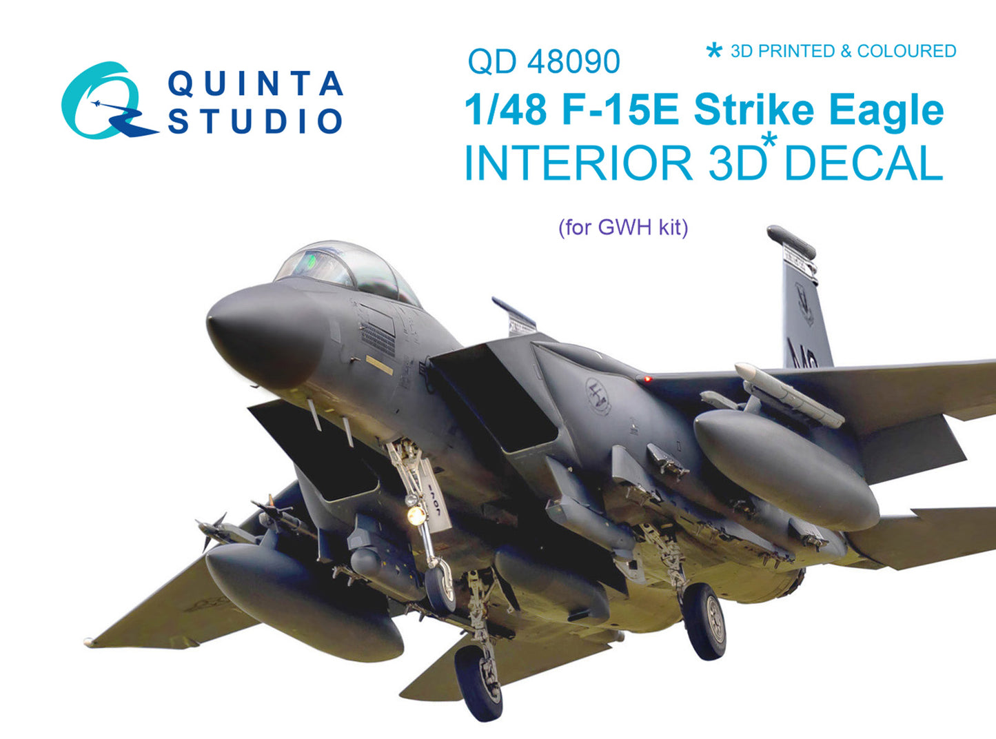 Quinta Studio QD48090 1:48 F-15E Eagle 3D Interior Decal