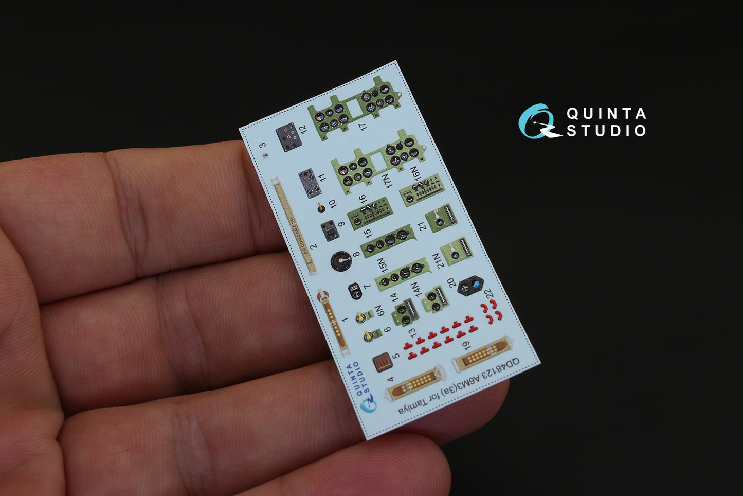Quinta Studio QD48123 1:48 A6M3 Zero 3D Interior Decal