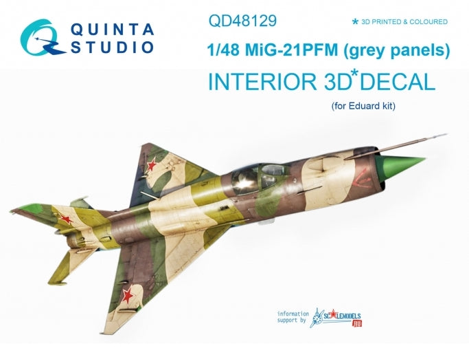 Quinta Studio QD48129 1:48 Mikoyan MiG-21PFM