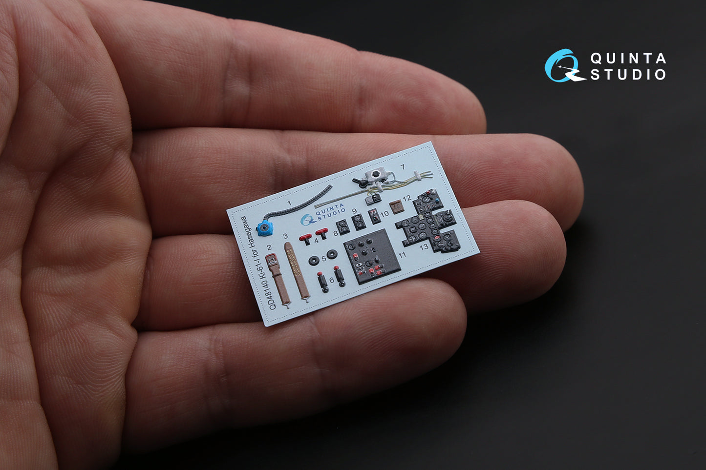 Quinta Studio QD48140 1:48 Ki-61-I 3D Interior Decal