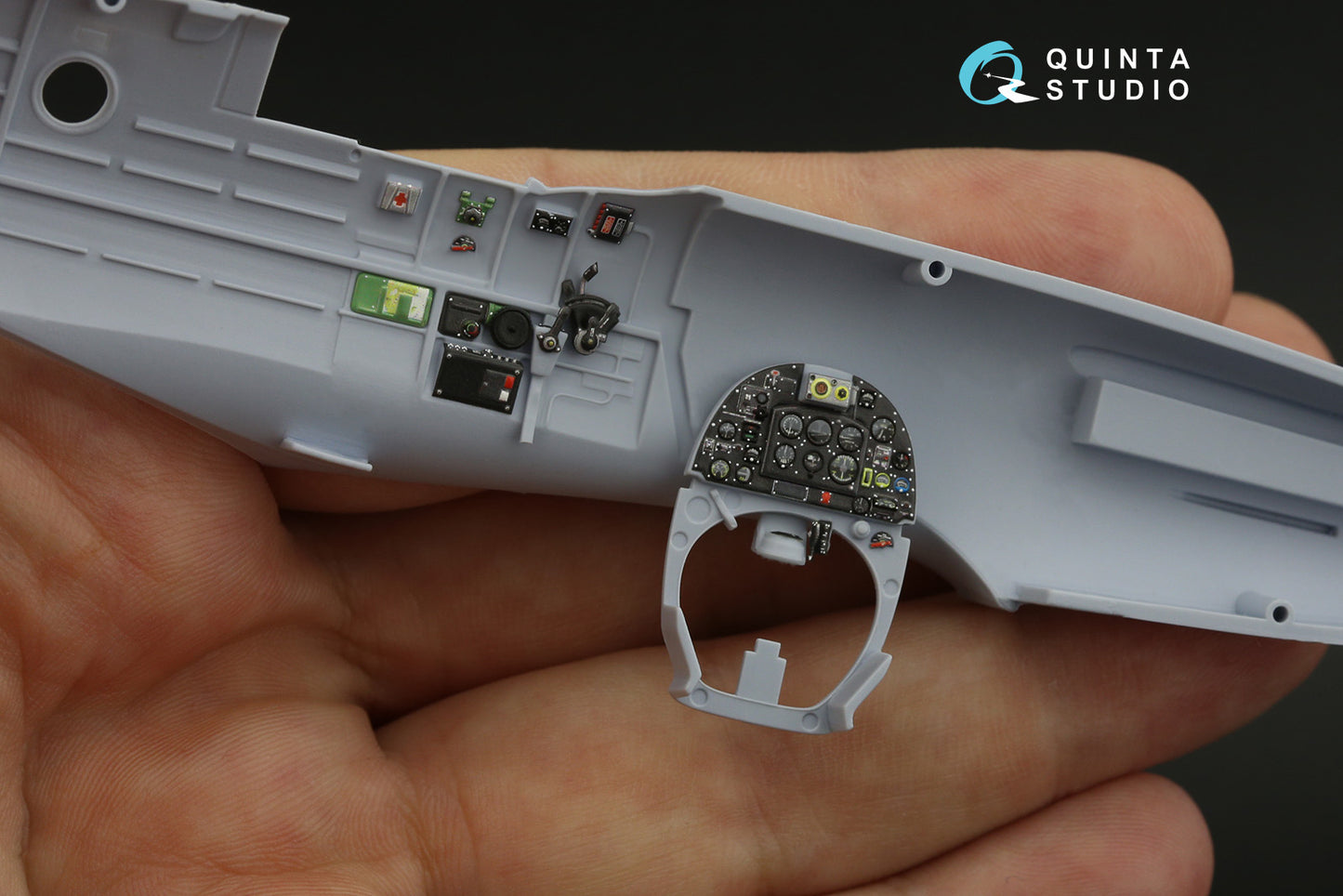 Quinta Studio QD48144 1:48 Spitfire PR Mk.XIX 3D Interior Decal