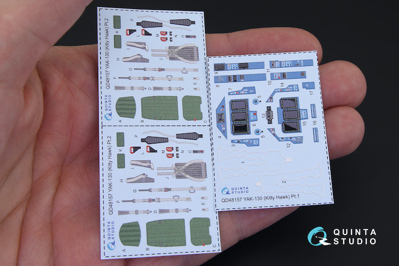 Quinta Studio QD48157 1:48 Yak-130 3D Interior Decal