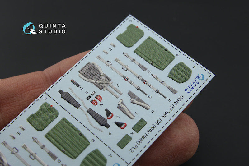 Quinta Studio QD48157 1:48 Yak-130 3D Interior Decal