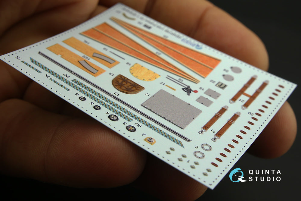 Quinta Studio QD48158 1:48 Fokker Dr.I 3D-Printed Interior Decals