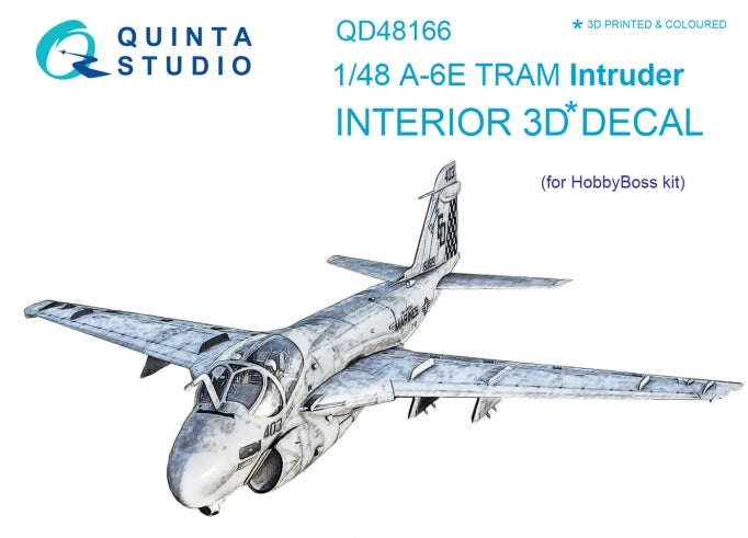Quinta Studio QD48166 1:48 A-6E TRAM Intruder 3D Interior Decal