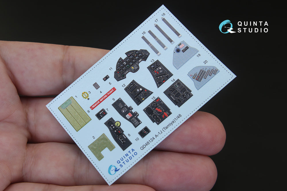 Quinta Studio QD48184 1:48 La-11 3D Interior Decal