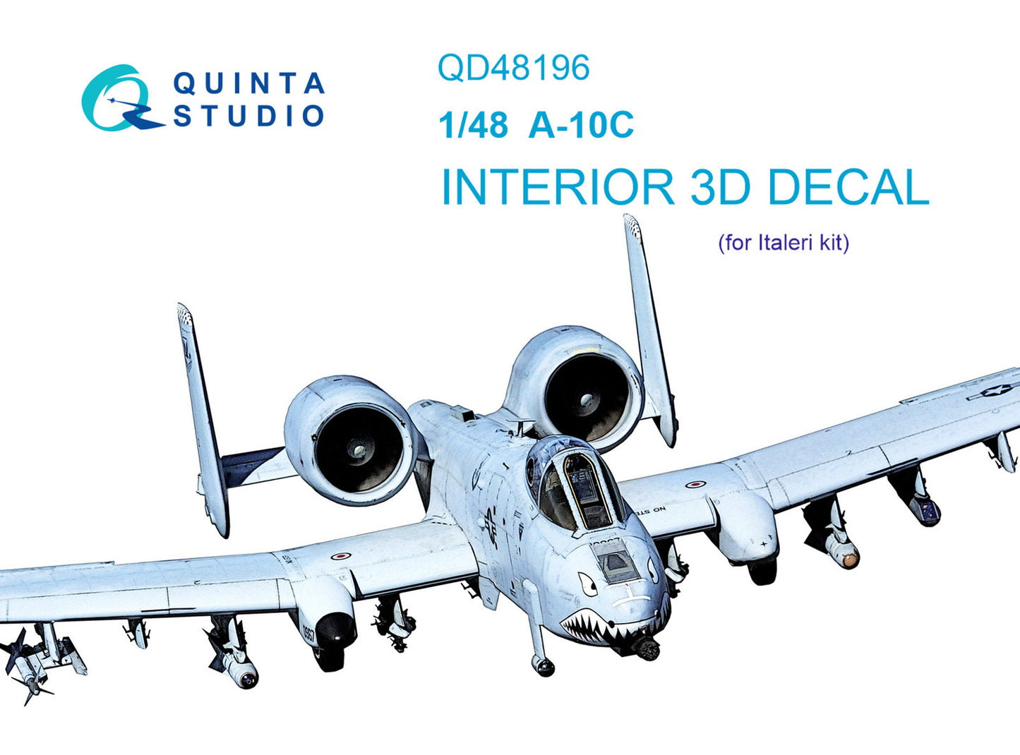 Quinta Studio QD48196 1:48 A-10C Thunderbolt II 3D Interior Decal