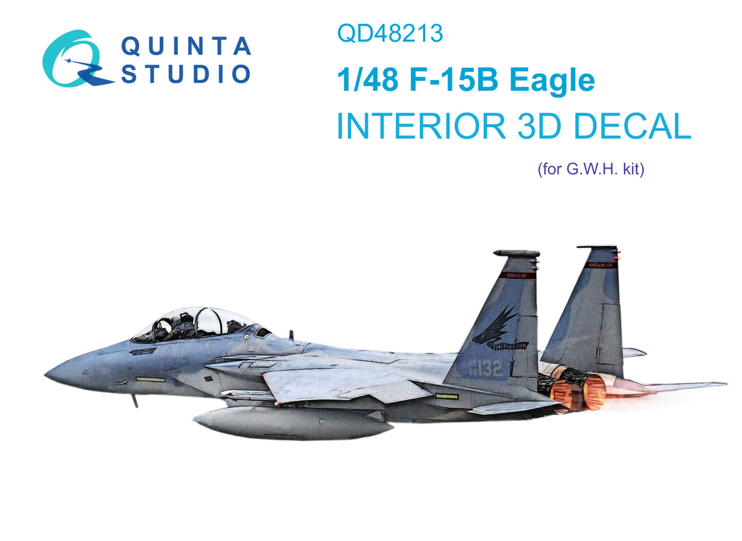 Quinta Studio QD48213 1:48 F-15B Eagle 3D Interior Decal