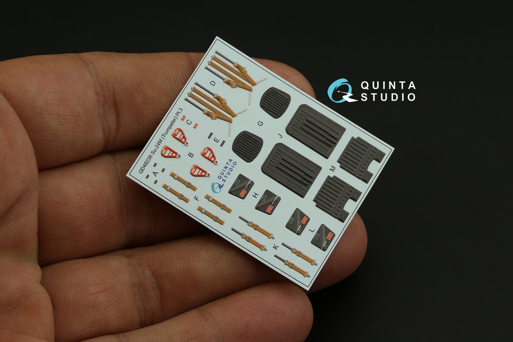 Quinta Studio QD48238 1:48 Sukhoi Su-24M 3D-Printed Interior Decals