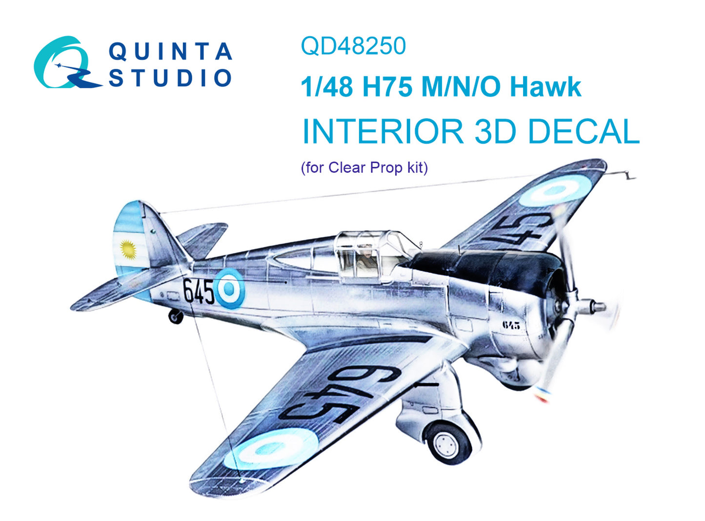 Quinta Studio QD48250 1:48 H-75M/N/O Hawk 3D Interior Decal