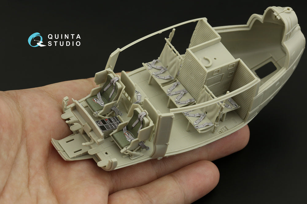 Quinta Studio QD48267 1:48 Bell UH-1D 3D-Printed Interior Decals