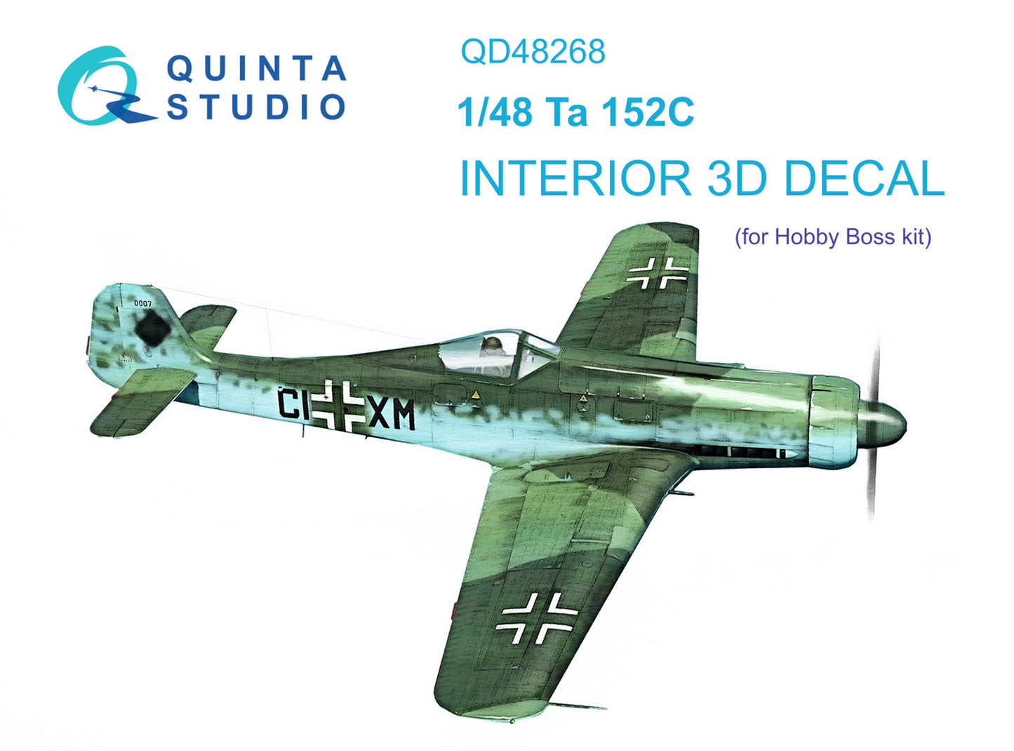 Quinta Studio QD48268 1:48 Ta-152C 3D Interior Decal