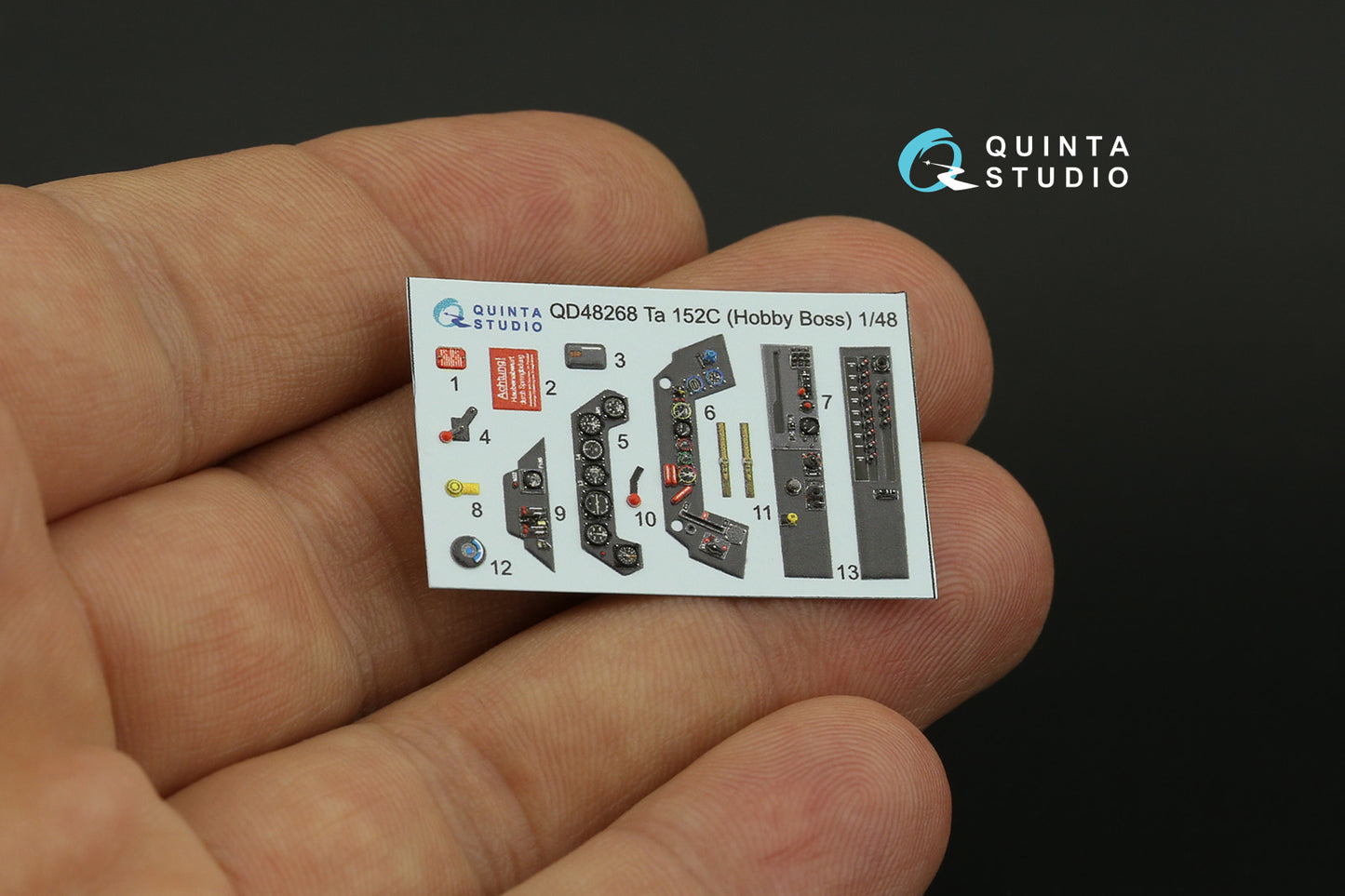 Quinta Studio QD48268 1:48 Ta-152C 3D Interior Decal